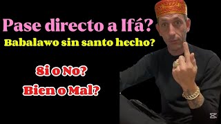 Nací para ser Babalawo tengo que hacerme Osha [upl. by Drescher]