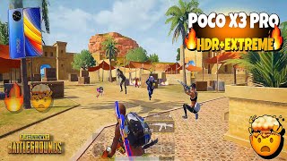 🔥Poco X3 Pro Pubg Test🥶HDRExtreme🥵New Update 31Livik🤯PUBG MOBILE [upl. by Hank]