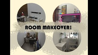 ROOM MAKE OVER   Turning our messy spaces into workable spaces [upl. by Ennylyak]