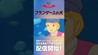 11月1日より無料配信開始！｜フランダースの犬｜日本アニメーション創立50周年記念無料公開！ [upl. by Nameerf375]