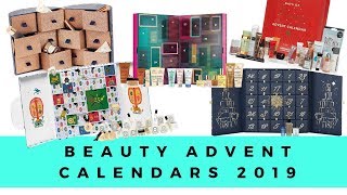 Advent Calendars 2019 Beauty  First Sneak Peeks  ASOS Harrods Fenwick amp More [upl. by Kopp]