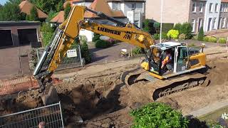 Oostflank Wijchen deel 136  nieuwe riolering Oosterweg 6 [upl. by Ahsienet942]