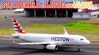 LIVE MADEIRA AIRPORT  LPMA [upl. by Christye]