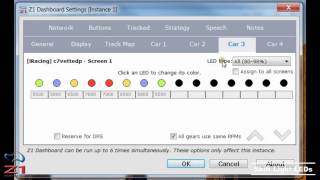 Z1 Dashboard Customizing Shift Light LEDs [upl. by Mellicent]