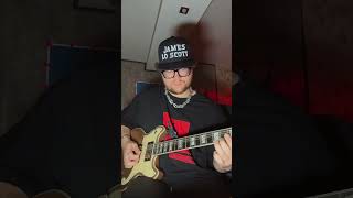 Polyphia  Reverie ending solo James Lo Scott cover  polyphia reverie dangelico [upl. by Kostman]