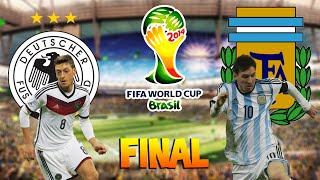 Copa do Mundo FIFA 2014 64  FINAL Alemanha x Argentina [upl. by Sidney]