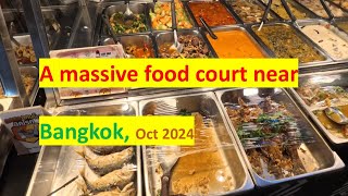 Bangkok where to start off right a day  visit a massive food court 14 kms away from Khaosan road [upl. by Delfine]