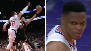 This CLUTCH Russell Westbrook block wins Game 1 for the Clippers 🔥  NBA on ESPN [upl. by Markus]