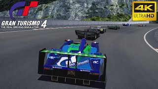 Gran Turismo 4  Pescarolo Courage C60Peugeot Race Car 03  4K60 Gameplay [upl. by Rafaellle945]