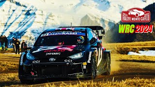 Best Of Rally Montecarlo 2024 Highlight [upl. by Audra]