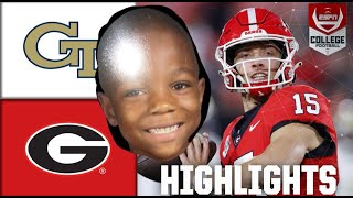 Georgia Tech Yellow Jackets vs Georgia Bulldogs [upl. by Fortune228]