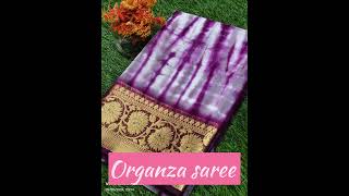 Organza saree saree new fashion trending viral assam bangladesh tripura [upl. by Cooperstein875]