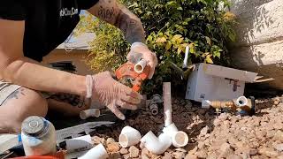 How to install a new irrigation antisyphon valve  Wilkins 720a PVB [upl. by Sylvie813]