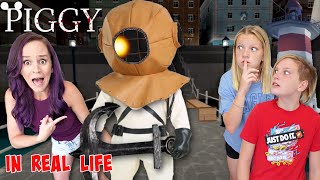 Roblox Piggy in Real Life  Chapter 7 The Port [upl. by Drofxer88]