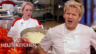 UNBELIEVABLE Chef Forgets The Menu On Opening Night  Hell’s Kitchen [upl. by Loretta648]