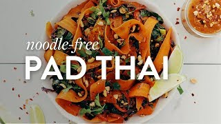 NoodleFree Pad Thai 30 Minutes  Minimalist Baker Recipes [upl. by Aeresed]