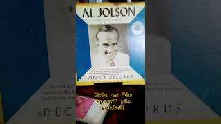 AL JOLSON en 10 pulgadas lamusicadegogo losdiscosdechudas musica amantesdelvinilo vinilo [upl. by Ruperto432]