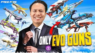 All Evo Guns in 1 Game Challenge ✌ Tonde Gamer  Free Fire Max [upl. by Iran535]