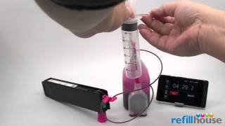 How to refill HP 970 971 970XL 971XL Ink Tanks  MagicTube Refill System  2 [upl. by Halsey]