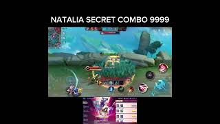 NATALIA SECRET COMBO 9999 🗿🗿🗿 MLBBCr8torParty PH1MoreEpicSkin [upl. by Nnaegroeg]