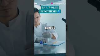 The RNA World Hypothesis Explained in 30 Seconds biochemistry shortsfeed [upl. by Yraeg195]