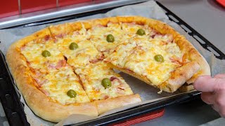 Domaća pizza recept  najbolje tijesto za pizzu [upl. by Artie]