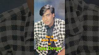 Top 10 Iconic Songs of Ajay Devgan  top10 ajaydevgan shorts [upl. by Ehud]