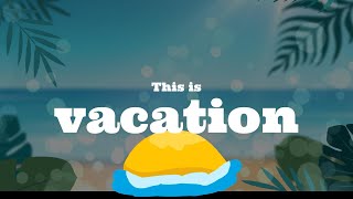 Kusher Snazzy  Vacation Lyrics video [upl. by Yesnek]