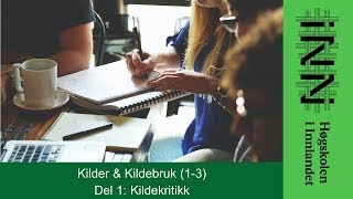 Kurs i kilder og kildebruk Del 1 Kildekritikk [upl. by Herzig66]