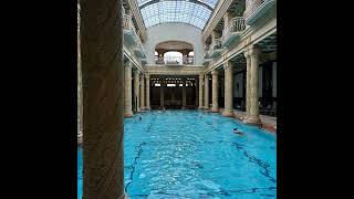 In a thermal pool Gellert Baths [upl. by Esila]