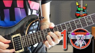 Top 10 Riffs Van Halen [upl. by Hgielsel826]