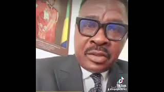 Regis Massimba appelle à voter oui au référendum QuizzMaster Libreville Gabon Massango [upl. by Ahsiuqram389]