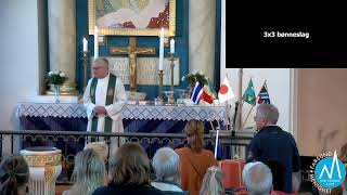 Velkommen til gudstjeneste med dåp i Frelserens kirke Farsund den 271024 kl 1100 [upl. by Eizdnil619]