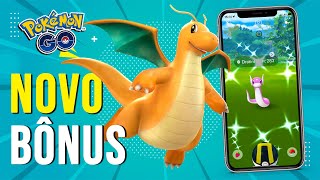 INÉDITO Evento de DRATINI NOVO BÔNUS na Hora do Holofote no Pokémon GO [upl. by Iraam]