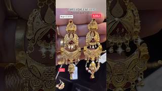 Fancy jhala 18 Carat gold 🪙 goldjhala vuralvideo vuralshort tranding earrings jewellery [upl. by Dupaix234]