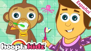 Cepilla tus Dientes Rimas Infantiles Canciones Para Niños  Hooplakidz En Español [upl. by Aramat]