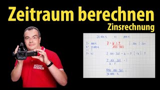 Zeitraum berechnen  Zinsrechnung  KIPFormel  Formel umstellen  einfach erklärt  Lehrerschmidt [upl. by Cynarra352]