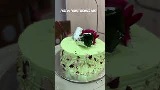 Paan flavoured Cake part 2 ranchi cake [upl. by Sandor]