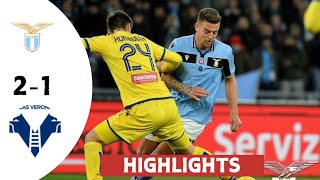 Lazio vs Hellas Verona 21  All Goals amp Extended Highlights  Seria A [upl. by Hunger]