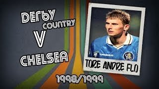 TORE ANDRE FLO  Derby v Chelsea 9899  Retro Goal [upl. by Jeannie]