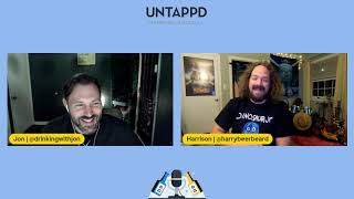 Were Unlocking Untappd Badges on the Moon  Drinking Socially  Untappds Craft Beer Podcast [upl. by Auoh]