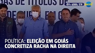 Eleição em Goiânia decretou o racha entre Caiado e Bolsonaro [upl. by Aneeuqahs976]