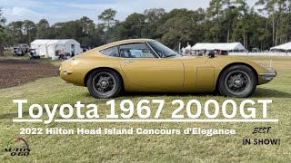 Toyota at the 2022 Hilton Head Island Concours d’Elegance [upl. by Brogle]