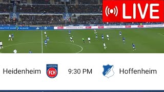 LiveSpiel Heidenheim gegen Hoffenheim  Bundesliga20242 [upl. by Bradshaw954]