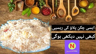 chicken pulao recipe chicken new recipe 2024 Pakistani food dishes Nausheen ki duniya Pakistani [upl. by Bendicty99]