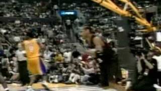 2001 NBA Finals Sixers at Lakers Gm 1 part 614 [upl. by Ahsenyl]