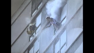 Elderly Woman Rescued From Burning Apartment Room [upl. by Jorry174]