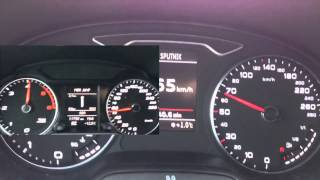 Audi A3 Sportback 14 TFSI 125 PS vs Audi Q5 20 177 PS Race [upl. by Ammon]