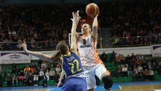 EuroLeague Women UMMC Ekaterinburg Keep Home Record Intact [upl. by Asabi]