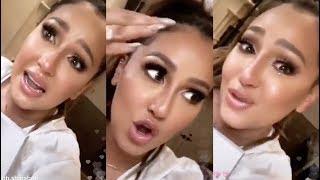 Adrienne Bailon cries on Instagram Live and reveals special news Full QampA [upl. by Silenay]